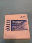 New Box Of 100 Vwr Grade 415 Filter Papers Cat No. 28320-121 15CM. Fixed Price $18.00.