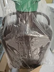 40L Dark Amber Carboy, New, No Spigot, Green Cap, Pp, Food Grade!! In Box!. Fixed Price $200.00.