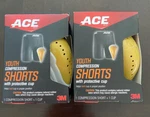 Ace 3M Youth Compression Shorts With Protective Cup Size: 18-23 Inches Set Of. Fixed Price $24.99.