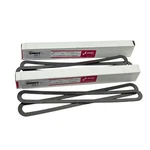 Maxos Auer Reflex Gauge Glass Size 280X34X17MM Set Of (1 Chipped) + Gasket. Fixed Price $84.95.