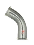 Ace Glass 60 Angle Beaded Process Pipe Sweep Elbow 8830-207. Fixed Price $41.99.