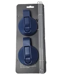Wide Mouth Water Bottle Set Fits Hydro Flask 2 Straws Navy Blue. Fixed Price $16.95.