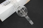 New Chemglass Rotary Evaporator Bump Trap 100ML 24/10 Top 14/20 Lower CG-132101.. Fixed Price $89.99.