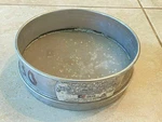 W.s. Tyler No. 30, 28 Mesh Canadian Standard Testing S/s Sieve, 600UM 0.0234". Fixed Price $19.99.