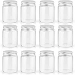 12 Pack 2OUNCES Glass Jars With Lids,clear Mini Mason. Fixed Price $13.48.