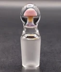 Mushroom 19MM Glass Male Ground Joint Stopper Cap. Fixed Price $19.75.