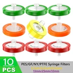 Pes/ptfe/ny/gf Membrane Hplc Syringe Filters 0.7 M/0.22 M/0.45 M, 13MM/25MM/33MM. Fixed Price $8.99.