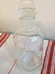 Vtg 18 Pyrex Apothecary Etched 19 Glass Bottle Usa 6 Tall W/ Stopper Ts. Fixed Price $19.99.