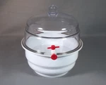 Bel-art Scienceware 9" Chemical-resistant Vacuum Desiccator # F42020 0000 Ex+. Fixed Price $74.00.