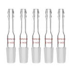 Stonylab Pack Of 5 Glass Straight Inlet Adapter With 14/20 Male Joint A.... Fixed Price $72.33.