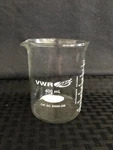 Vwr Glass 400ML Low Form Graduated Griffin Beaker W/ Pour Spout 89000-206. Fixed Price $14.99.