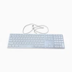 Apple A1243 Wired Keyboard With Numeric Keypad Imac Pro MB110LL/A Works. Fixed Price $22.00.