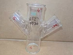 O-i/schott Kimax 6527-4030, 4" 3" Double Tee Wye Glass Fitting Drainline. Fixed Price $149.99.
