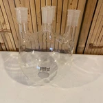 Pyrex Usa 3000ML 3L 4-NECK Round Bottom Flask Large Joint 50MM Lab Glass. Fixed Price $199.00.