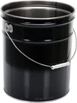 Vestil 5G Open Head Pail Stl Hndl Black. Fixed Price $45.63.