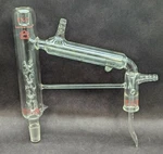 Kontes 14/20 & 10/18 Vacuum Jacketed Vigreux Distillation Head, Chip 287320-0000. Fixed Price $176.24.