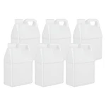 Bpfy Pack 64 Oz Clear Plastic Jugs With Lids, Water Ounces, 0.5 Gallon. Fixed Price $41.09.