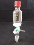 Chemglass 100ML Frit Solid Phase Peptide Synthesis Vessel GL-25 24/40. Fixed Price $60.89.