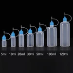 5ML 120ML Plastic Needle Tip Squeeze Bottles Refillable Dropper Oil Glue - New. Fixed Price $9.39.