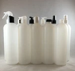 16 Oz Natural Hdpe Cosmo Round Plastic Bottle With Choice Of Disc,spray Etc...... Fixed Price $42.99.