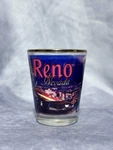 Reno Nevada Rod Motorcycle Skyline Vintage Collectable Souvenir Shot Glass. Fixed Price $12.50.