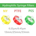 100X Hydrophilic Syringe Filters Ny/ptfe/pes Membrane Pre-filter Filtration Hplc. Fixed Price $75.99.