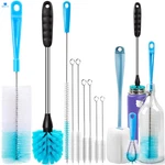 Holikme Bottle Brush Tube Cleaning Lab Set With Long Handle, Cup Cleaner Azul. Fixed Price $19.29.