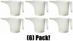 Norpro 3040 3.5 Cup Plastic Measuring Funnel Pitchers - Quantity 6. Fixed Price $42.90.