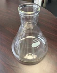 Corning Pyrex Glass 2800ML Fernbach Style Wide Mouth Culture Flask 4420-2XL. Fixed Price $175.00.