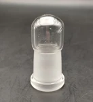 Discounted 14MM Clear Glass Female Ground Joint Stopper Cap. Fixed Price $8.25.