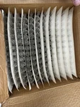 144 New 20ML Prescored Wheaton Clear Glass Gold Band Ampules Ampoules 176782. Fixed Price $150.00.
