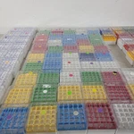 Lot Of 95 Nalgene Vwr 5025-0505 Cryoboxes Polycarbonate 25-PLACE Cryogenic Vials. Fixed Price $199.00.