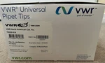New Vwr #76322-514 Sterile Universal Pipette Tips, 10UL, Xl, Box Of 960. Fixed Price $43.49.