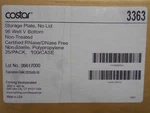 Corning Costar 3363 Storage Plate No Lid 96-WELL V-bottom Partial Box Of 75. Fixed Price $139.99.