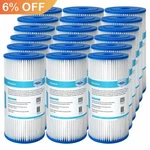18 Pack 10" X 4.5" For Big Blue Sediment Pleated Water Filter 5/20/50 Micron. Fixed Price $143.68.