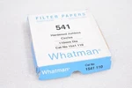 Whatman 1541-110 Hardened Ashless Filter Paper, 110MM Dia, Grade 541, (76 Pack). Fixed Price $44.99.