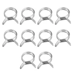 Uxcell Double Wire Spring Hose Clamp, 10PCS 304 Stainless Steel 13MM, Silver. Fixed Price $11.76.