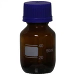 50ML Glass Media Bottles, Amber, Round, GL32 Screw Cap, Karter Sci (pack 192). Fixed Price $329.99.