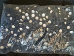 28-400 Thread Ribbed Black Plastic Bottle Caps Foam Lined Bag 1500 Qty 11C Ech. Fixed Price $165.00.