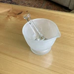 Glass Mortar Set Pestle Grinder Lab Bowl Medicine Grinding ,etc. Fixed Price $14.25.