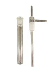 Pyrex Corning Glass 32MM Diameter 34/45 Stj Separable Vacuum Trap 7729-32. Fixed Price $88.19.