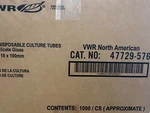Vwr 47729-576 Disposable Borosilicate Glass Culture Tubes 16 100MM Approx 1000. Fixed Price $89.99.