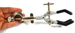Eisco Clamp Retort With Boss Head, 3 Pvc Coated Prongs Opens 90MM In Diameter. Fixed Price $19.31.