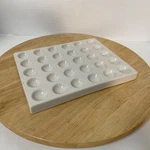 Coorstek Ceramic Porcelain 30 Well Depression Color Reaction Spot Plate. Fixed Price $29.99.