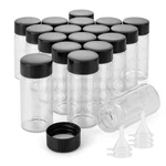 Kesell 18 Pack 20ML Glass Sample Vial Clear Graduated Bottles Empty Reusable .... Fixed Price $21.38.