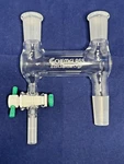 Chemglass CG-1235-56 Distilling Adapter 24/40 Double Joint Ptfe Stopcock. Fixed Price $274.99.