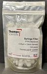 Thomas Scientific Syringe Filter Ptfe Membrane 0.45UM X 13MM Diameter 1220K85. Fixed Price $49.09.