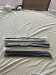 1968-1972 Buick Skylark Gs Special Dr Chrome Quarter Glass Weatherstrip Set. Fixed Price $117.00.