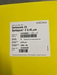 Santorius Sartoscale 25 Sartopore 0.45 Um 5445306GV--LX--C Exp. 2028. Fixed Price $70.00.