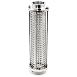Hfs(r) Tri-clamp X 18 Flow Sanitary Sight Glass W/ Reinforced Cage SS304. Fixed Price $250.00.